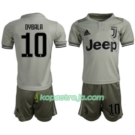 Billiga Fotbollströjor Juventus Dybala 10 Barn Borta tröja 2018/19 Kortärmad